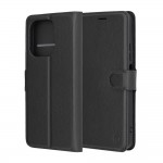 Θήκη Techsuit Leather Folio για Oppo A5 Pro 4G, Μαύρη