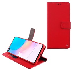 Volte-Tel Allure Book Δερματίνης Κόκκινο για Huawei Nova 8i