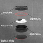 Tech-Protect 3M Pouch Θήκη για Apple AirTag 1/2 Μαύρο