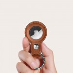 Tech-Protect NaturalFit Μπρελόκ για Apple AirTag 1/2 Καφέ