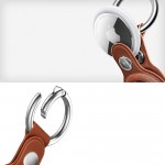 Tech-Protect NaturalFit Μπρελόκ για Apple AirTag 1/2 Καφέ