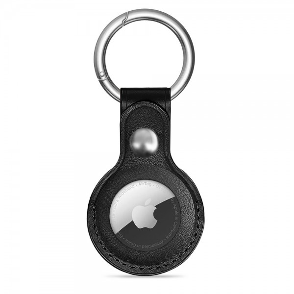 Tech-Protect NaturalFit Θήκη για Apple AirTag 1/2 Μαύρο Tech-Protect NaturalFit Θήκη για Apple AirTag 1/2 Μαύρο