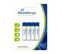 Επαναφορτιζόμενη μπαταρία AAA(LR03) στα 800mAh, 4 τεμαχίων -MRBAT120