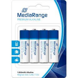 ΜΕDIARANGE Premium Αλκαλικές μπαταρίες τύπου AA (LR06) - 4PACK
