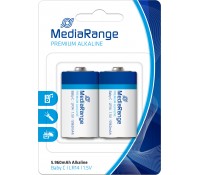 MEDIARANGE Premium αλκαλική μπαταρία C LR14 Baby 1.5V, 2τμχ, MRBAT108