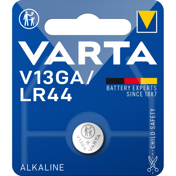 Varta V13GA/LR44 Αλκαλική Μπαταρία 1.5V (1 τεμάχιο)