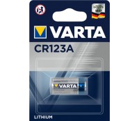 VARTA μπαταρία λιθίου CR123A, 3V, 1τμχ
