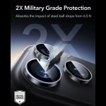 ESR Armorite – Προστατευτικό Κάμερας από Σκληρυμένο Γυαλί για iPhone 18 Pro / 18 Pro Max ESR Armorite – Προστατευτικό Κάμερας από Σκληρυμένο Γυαλί για iPhone 18 Pro / 18 Pro Max