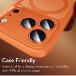 ESR Armorite Προστατευτικό Γυαλί Φακού Κάμερας iPhone 17 Pro/Pro Max, 16 Pro/Pro Max, 15 Pro/Pro Max, 14 Pro/Pro Max - Orange