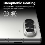 Ringke Tempered Glass Προστατευτικό Κάμερας για Samsung Galaxy Z Fold7 (2 Τεμάχια, Black)