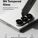 Ringke Tempered Glass Προστατευτικό Κάμερας για Samsung Galaxy Z Fold7 (2 Τεμάχια, Black)