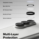Ringke Tempered Glass Προστατευτικό Κάμερας για Samsung Galaxy Z Fold7 (2 Τεμάχια, Black)