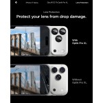 Spigen Optik Pro XL EZ Fit Προστασία Κάμερας Tempered Glass Ασημί για το iPhone 17 Pro AGL10647