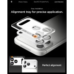 Spigen Optik Pro XL EZ Fit Προστασία Κάμερας Tempered Glass Ασημί για το iPhone 17 Pro AGL10647