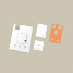 Tech-Protect Camalloy Fit+ Κάλυμμα Κάμερας για iPhone 17 Pro Max - Cosmic Orange