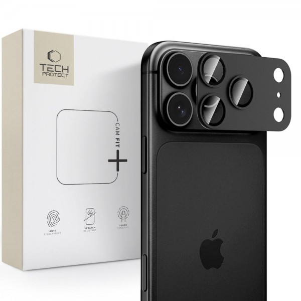 Tech-Protect CamFull Fit+ για iPhone 18 Pro Max – Μαύρο Tech-Protect CamFull Fit+ για iPhone 18 Pro Max – Μαύρο