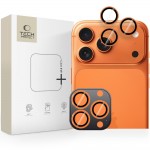 Tech-Protect Camring Fit+ Κάλυμμα Κάμερας Cosmic Orange για iPhone 14 Pro / 14 Pro Max / 15 Pro / 15 Pro Max / 16 Pro / 16 Pro Max / 17 Pro / 17 Pro Max