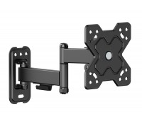 POWERTECH PT-1278 Επιτοίχια Βάση Τηλεόρασης 13-32'' έως 20kg Full Motion, Μαύρη