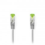NEDIS Καλώδιο δικτύου CAT 7, S/FTP, 10m σε γκρι χρώμα. CCGL85420GY100
