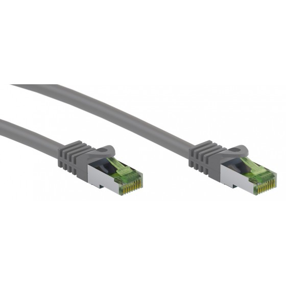 GOOBAY CAT.8.1 Δικτυακό Καλώδιο S/FTP, GHMT, CU, Γκρι, 10m