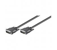 GOOBAY καλώδιο DVI-D 24+1 93573, 1.8m, Full HD, μαύρο