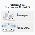 Spigen Liquid Crystal Case – θήκη για Apple AirPods Pro 3 (Crystal Clear) ACS10019