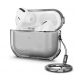 Tech-Protect Bounce Θήκη Σιλικόνης με Γάντζο Ash για Apple AirPods Pro 3 διάφανη ash