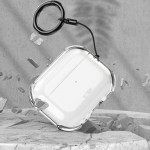 Tech-Protect Bounce Θήκη Σιλικόνης με Γάντζο σε Διάφανο χρώμα για Apple AirPods Pro 3