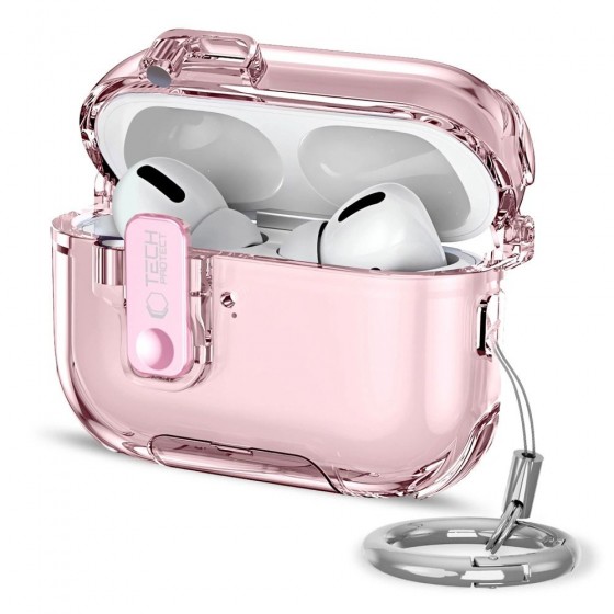 Tech-Protect Bounce Pro Θήκη Προστασίας για Apple AirPods Pro 3 – Ροζ