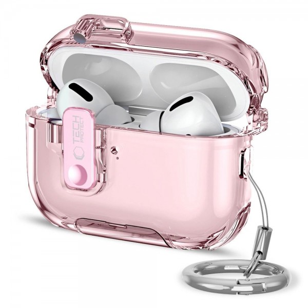 Tech-Protect Bounce Pro Θήκη Προστασίας για Apple AirPods Pro 3 – Ροζ