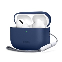 Tech-Protect Silicone Θήκη Σιλικόνης για Apple AirPods Pro 3 – Σκούρο Μπλε (Navy Blue)