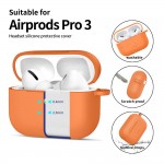Tech-Protect Silicone Hook Θήκη για Apple AirPods Pro 3 Cosmic Orange