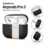 Θήκη Σιλικόνης Tech-Protect για Apple AirPods Pro 3 μαύρη