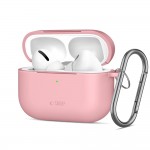 Θήκη Σιλικόνης Tech-Protect με Κρίκο για Apple AirPods Pro 3 Dusty Pink