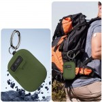 Θήκη Tech-Protect Slim Hook για Apple AirPods Pro 3 Olive Green