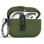 Θήκη Tech-Protect Slim Hook για Apple AirPods Pro 3 Olive Green