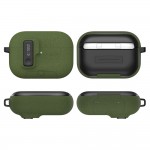 Θήκη Tech-Protect Slim Hook για Apple AirPods Pro 3 Olive Green