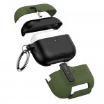 Θήκη Tech-Protect Slim Hook για Apple AirPods Pro 3 Olive Green