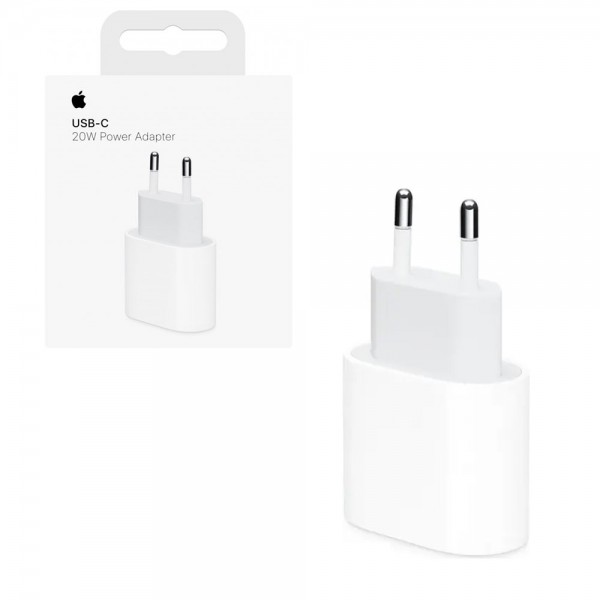 Apple Travel USB-C Power Adapter 20W A2347 MD3J4Z/MA – Λευκό Apple Travel USB-C Power Adapter 20W A2347 MD3J4Z/MA – Λευκό