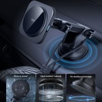 ESR HaloLock Magnetic MagSafe Dashboard Car Mount Wireless Charger Qi2 15W – Μαύρο ESR HaloLock Magnetic MagSafe Dashboard Car Mount Wireless Charger Qi2 15W – Μαύρο