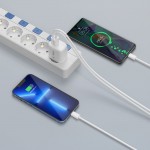 Tech-Protect Φορτιστής Χωρίς Καλώδιο GaN με Θύρα USB-A και Θύρα USB-C 45W Power Delivery / Quick Charge 3.0 Λευκός NCA45W