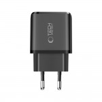 Tech-Protect NCA45W-GAN 2-Θύρες Φορτιστής Τοίχου PD 45W & QC3.0 - Μαύρος
