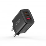 Tech-Protect NCA65W-GAN Φορτιστής τοίχου 3 θυρών 65W GaN με PD & QC3.0