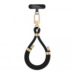Tech-Protect C4S Rope Wrist Strap – Μαύρο/Χρυσό