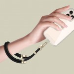 Tech-Protect C4S Rope Wrist Strap – Μαύρο/Χρυσό