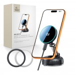 Ασύρματος Φορτιστής Αυτοκινήτου TECH-PROTECT MM25W-V8 με Μαγνητική Βάση (Qi2.2, MagSafe, 25W, Μαύρο)