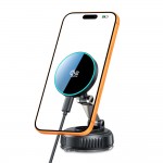 Ασύρματος Φορτιστής Αυτοκινήτου TECH-PROTECT MM25W-V8 με Μαγνητική Βάση (Qi2.2, MagSafe, 25W, Μαύρο)