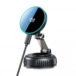 Ασύρματος Φορτιστής Αυτοκινήτου TECH-PROTECT MM25W-V8 με Μαγνητική Βάση (Qi2.2, MagSafe, 25W, Μαύρο)