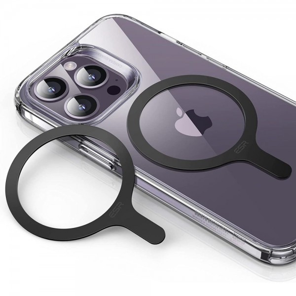 ESR Halolock MagSafe Universal Magnetic Ring 360 V2 (2-pack) Αξεσουάρ ΜagSafe σε Μαύρο χρώμα