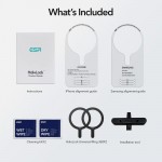 ESR Halolock MagSafe Universal Magnetic Ring 360 V2 (2-pack) Αξεσουάρ ΜagSafe σε Μαύρο χρώμα